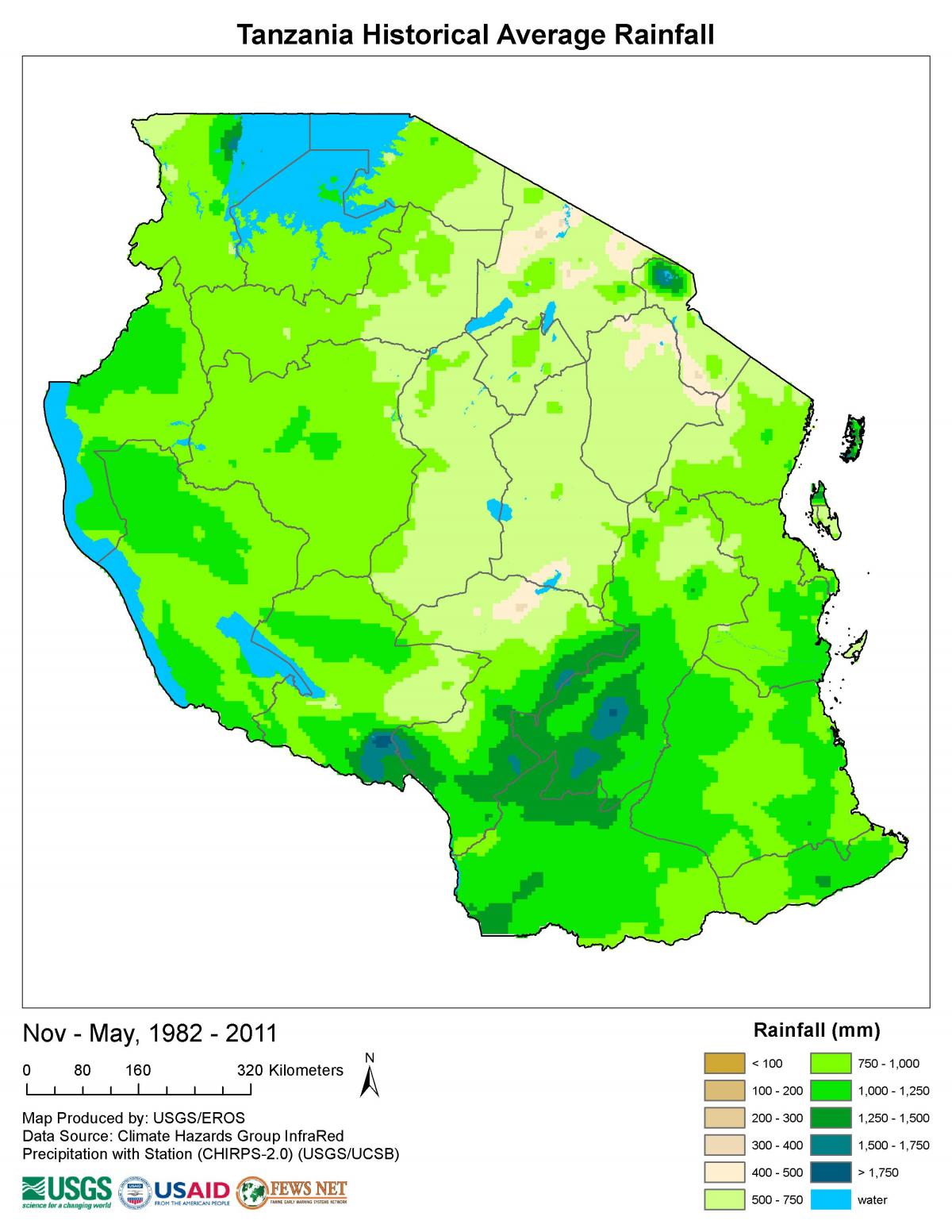Mapa ng klima tanzania