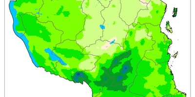 Mapa ng klima tanzania