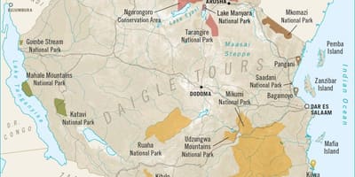 Mapa ng tanzania laro taglay