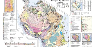 Heolohiya at mineral na mapa ng tanzania